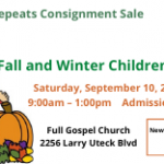Neat Repeats Consignment Fall/Winter Children\\\'s Sale